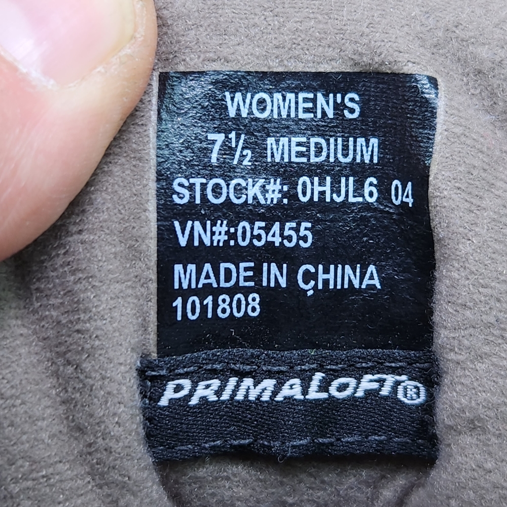 LLBean Womens 7.5 Hiking Boots Waterproof Primaloft Insulated Mid Lace Up Shoes - Picture 7 of 8